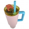 Mug de voyage isotherme 1200 ml - Rose