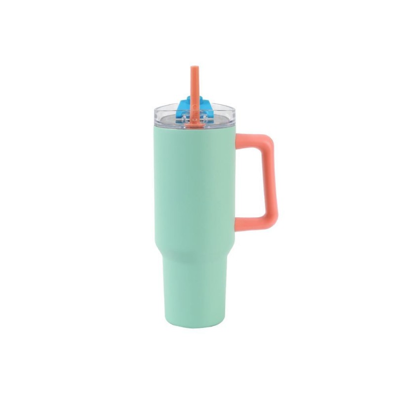 Mug de voyage isotherme 1200 ml - Vert eau Mug de voyage isotherme 1200 ml - Vert eau