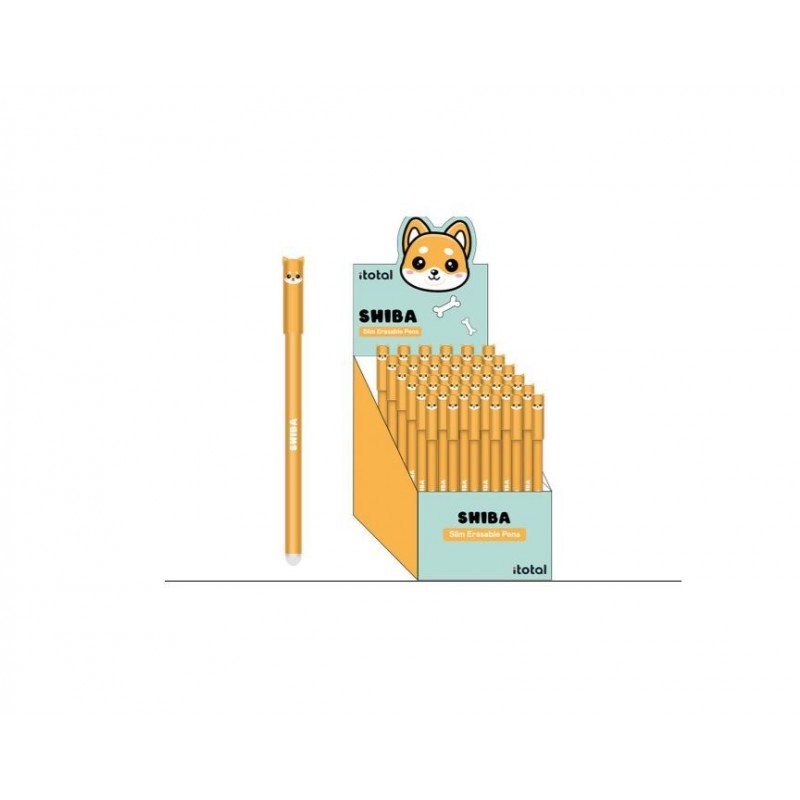 Stylo effaçable avec capuchon - Shiba Stylo effaçable avec capuchon - Shiba