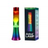 Lampe à lave base Flared - Arc-en-ciel