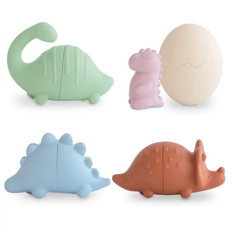 Set de 4 jouets de bain - Dinosaures Set de 4 jouets de bain - Dinosaures