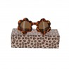 Lunettes de soleil Fleur Taille M - Léopard