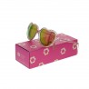 Lunettes de soleil Coeur à paillettes Taille S - Or