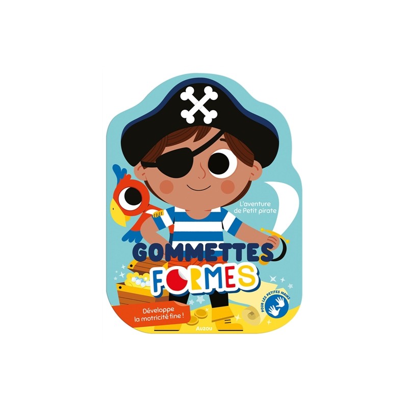 Gommettes formes : L'aventure de petit pirate Gommettes formes : L'aventure de petit pirate