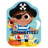 Gommettes formes : L'aventure de petit pirate
