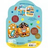 Gommettes formes : L'aventure de petit pirate