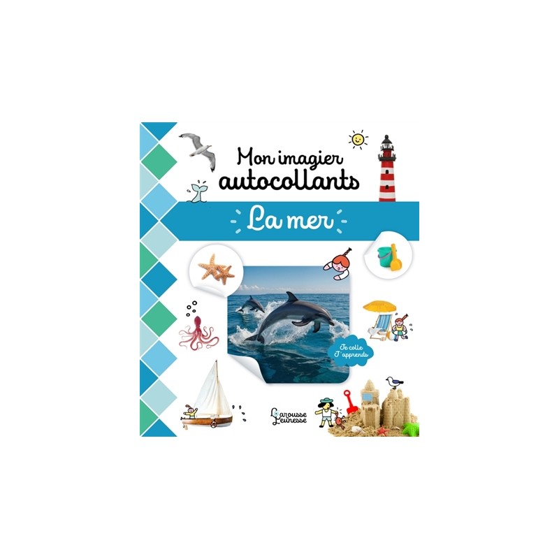 Mon imagier autocollants : La Mer Mon imagier autocollants : La Mer