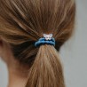 ByEloise bracelet élastique bling - Papillon bleu