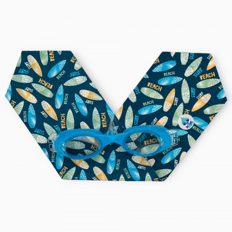 Lunettes de piscine avec bandeau enfants - Surf Lunettes de piscine avec bandeau enfants - Surf