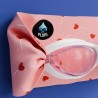 Lunettes de piscine avec bandeau enfants - Coeurs sucettes