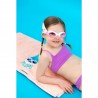 Lunettes de piscine avec bandeau enfants - Fleurs liberty