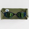 Lunettes de piscine avec bandeau adultes - Kaki uni
