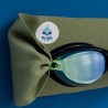 Lunettes de piscine avec bandeau adultes - Kaki uni
