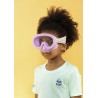 Masque de plongée avec bandeau - Léopard jaune violet
