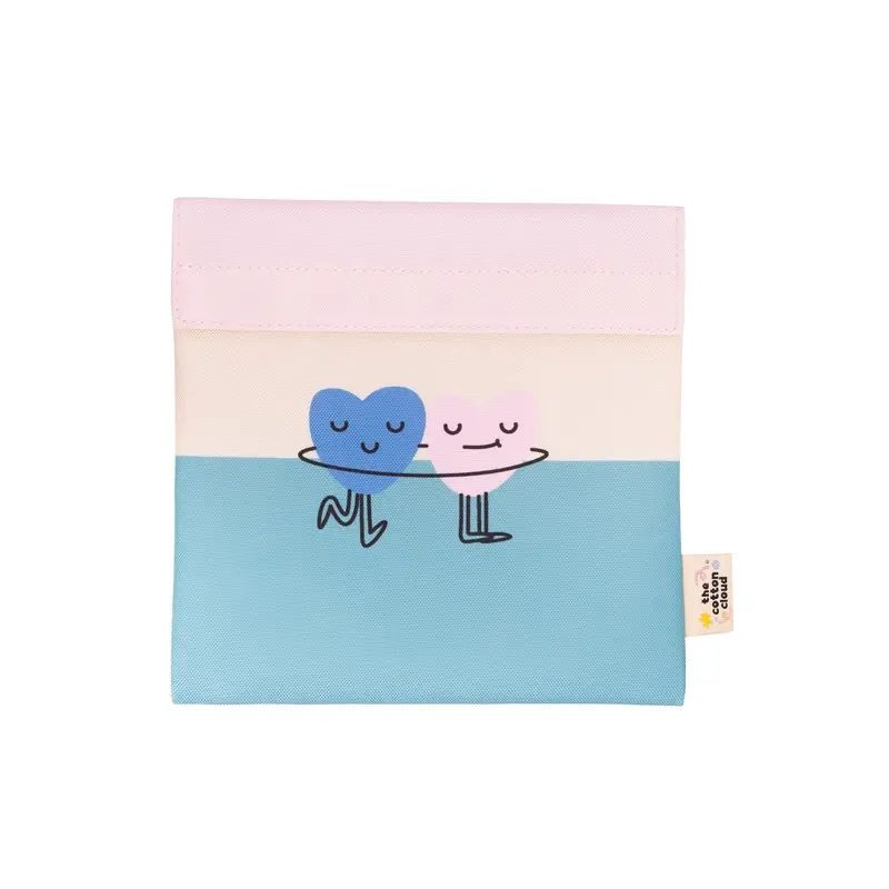 Pochette à sandwich- Coeurs