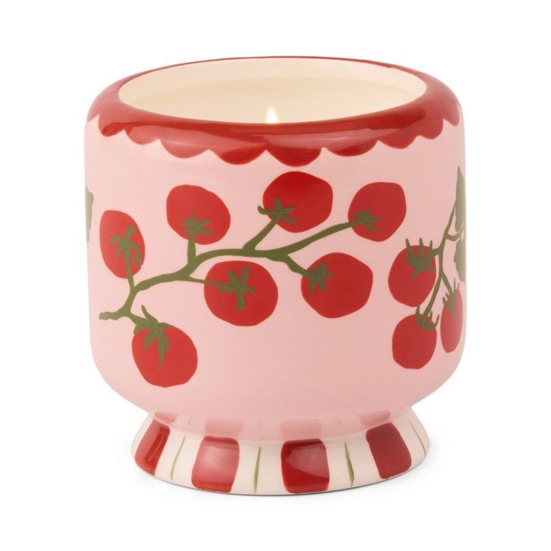 Bougie parfumée en céramique tomates Bougie parfumée en céramique tomates