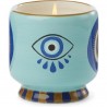 Bougie parfumée en céramique oeil - Encens
