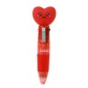 Mini bic à 4 couleurs - Coeur