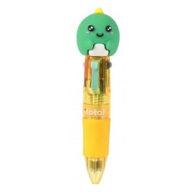 Mini bic à 4 couleurs - Dino