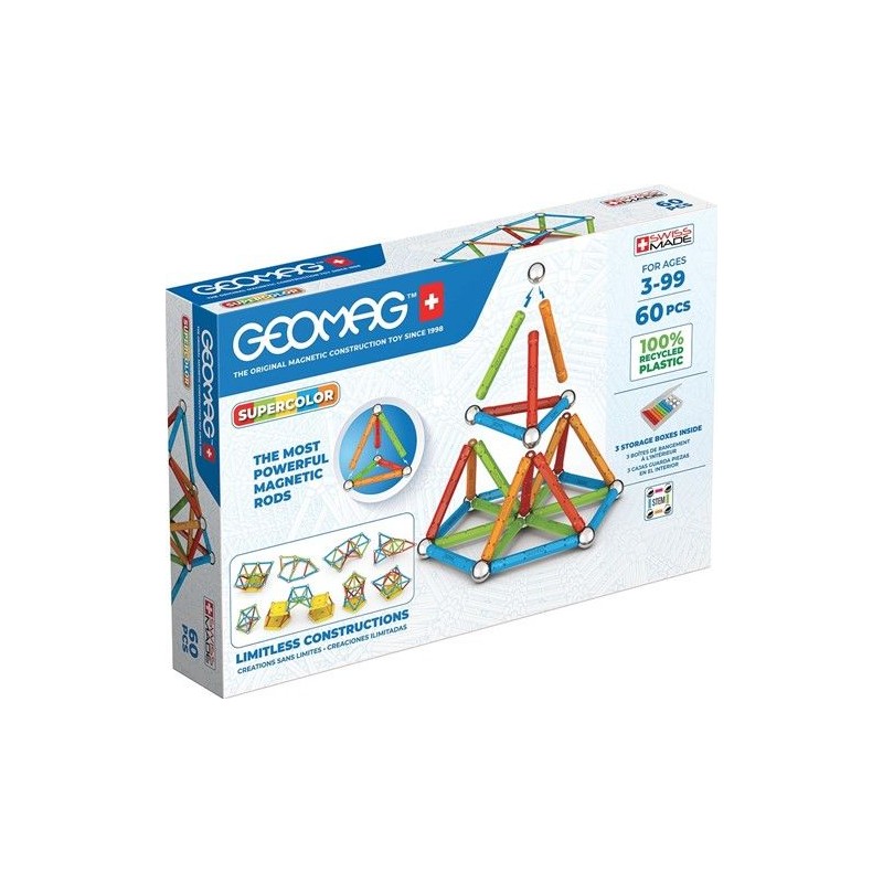 Geomag Supercolor 60 pcs Geomag Supercolor 60 pcs