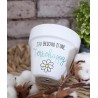Cache-pot en terre cuite - J'ai besoin d'une Terrehappy