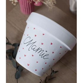 Cache-pot en terre cuite -...