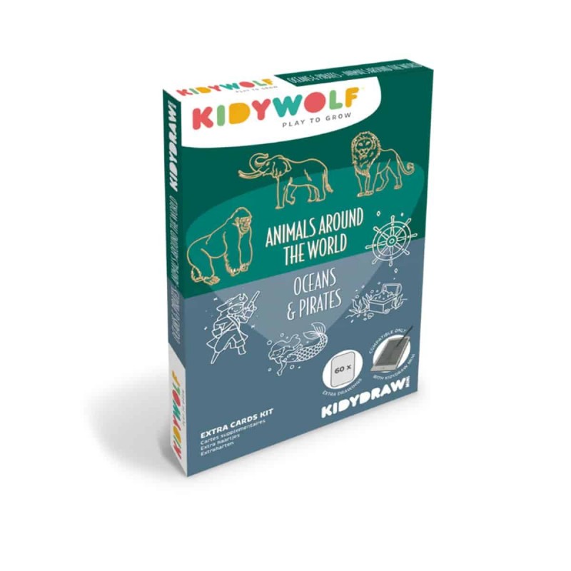 Recharges Kidydraw Mini - Animaux autour du monde & Océans et pirates Recharges Kidydraw Mini - Animaux autour du monde & Océans et pirates