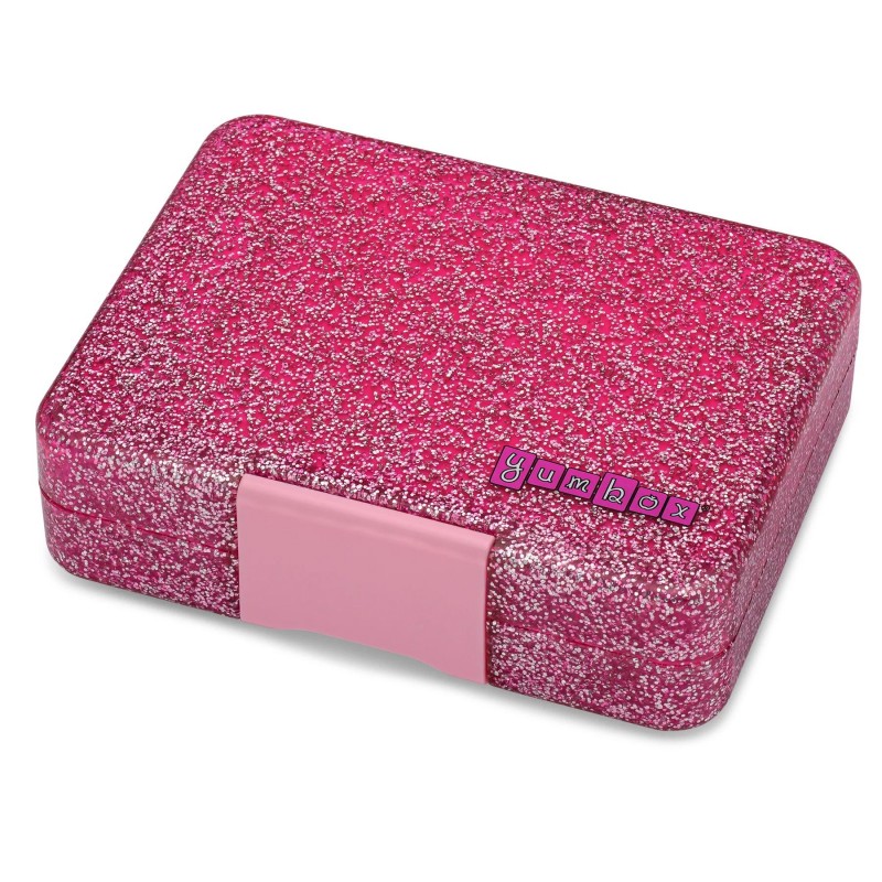 Boite à lunch bento Yumbox - rose paillettes Boite à lunch bento Yumbox - rose paillettes