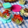 Boite à collation Yumbox - Rose