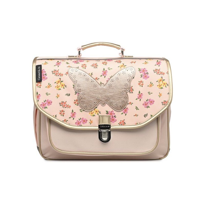 Cartable - Papillon liberty rose Cartable - Papillon liberty rose