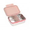 Boite à tartines inox - Sunny explorer rose
