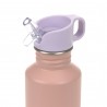 Gourde enfant inox 500 ml - Pattern party rose