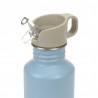 Gourde enfant inox 500 ml - Pattern party bleu