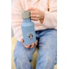 Gourde enfant inox 500 ml - Pattern party bleu