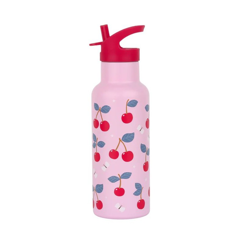 Gourde isotherme XL - Cerises Gourde isotherme XL - Cerises