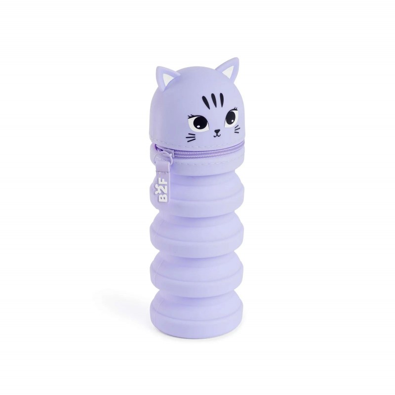 Trousse en silicone - Chat