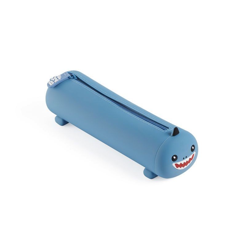 Trousse plate en silicone - Requin