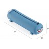 Trousse plate en silicone - Requin