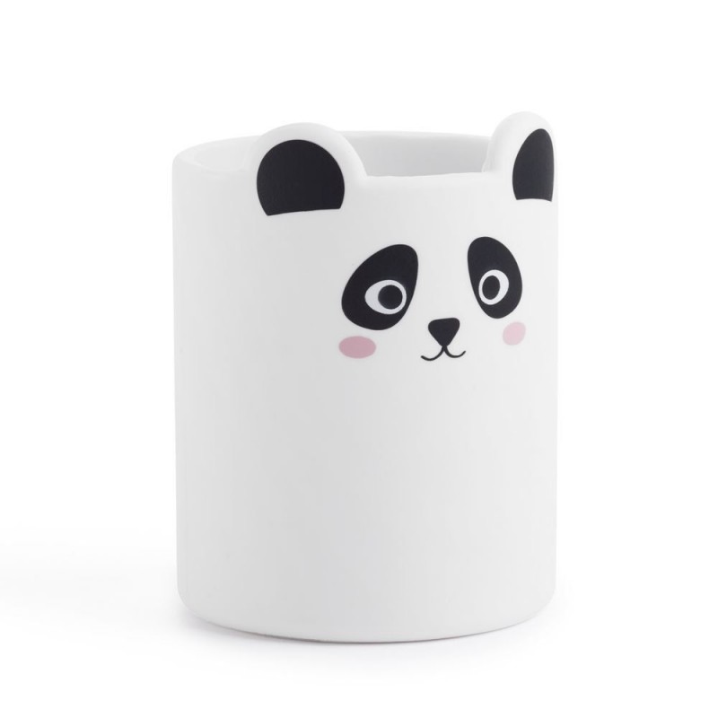 Pot à crayons en silicone - Panda Pot à crayons en silicone - Panda