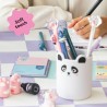 Pot à crayons en silicone - Panda