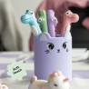 Pot à crayons en silicone - Chat