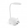 Lampe rechargeable Led - Chat blanc