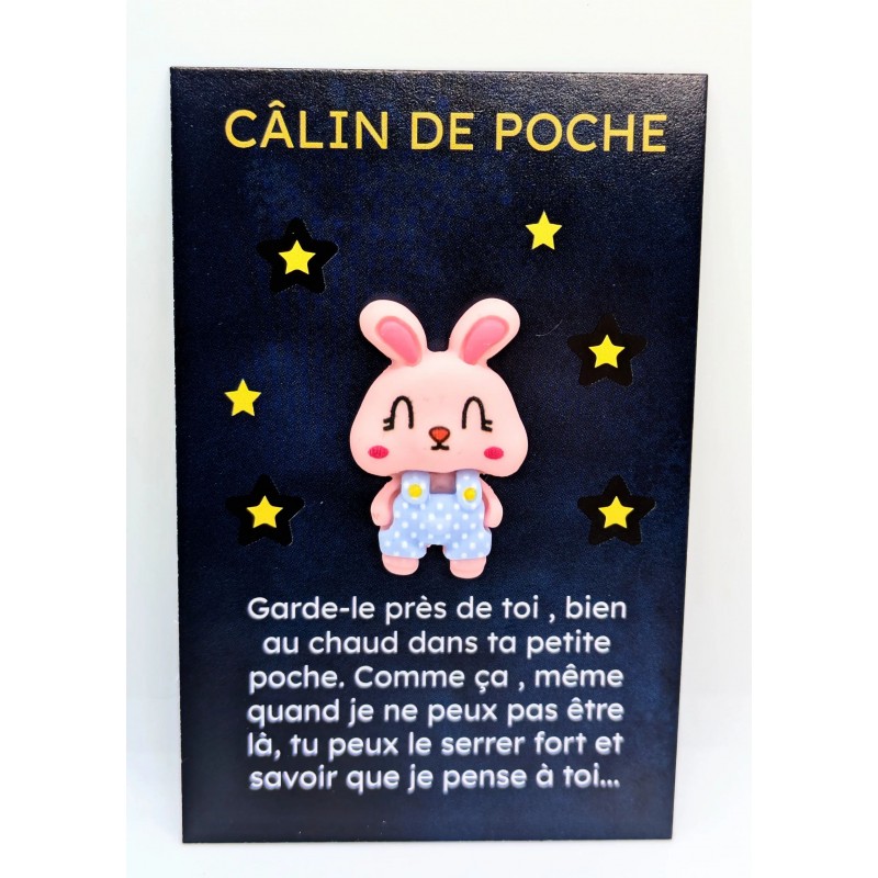 Carte Câlin de Poche - Lapinou