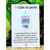 Carte Câlin de Poche - Petite fille dentifrice