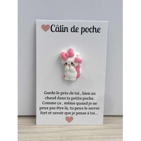 Carte Câlin de Poche - Chaton