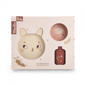 Set vaisselle en silicone -...