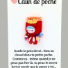 Carte Câlin de Poche - Nana frites
