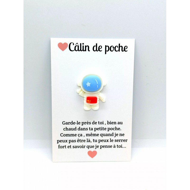 Carte Câlin de Poche - Astronaute Carte Câlin de Poche - Astronaute