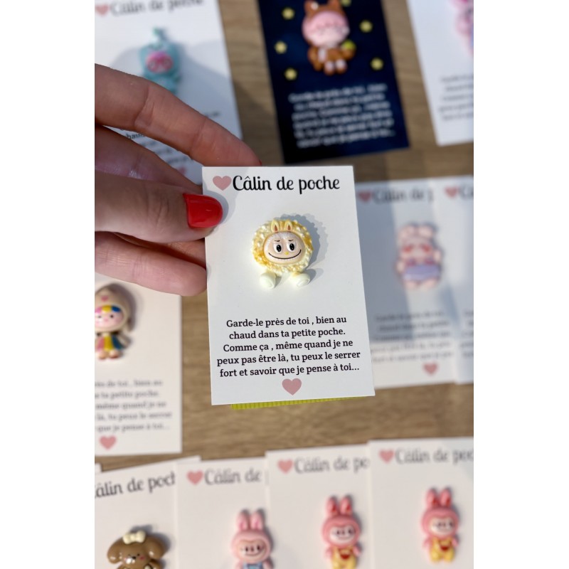 Carte Câlin de Poche - Labubu snacktwo Carte Câlin de Poche - Labubu snacktwo