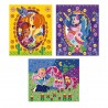 Set créatif mosaïques en mousse - Poneys et licornes